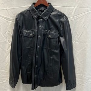 Harley Davidson Leather Shirt Jacket